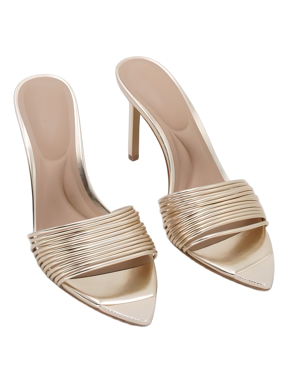 I.N.C. International Concepts Alycia Pointed Toe Strappy Slide Size 10M